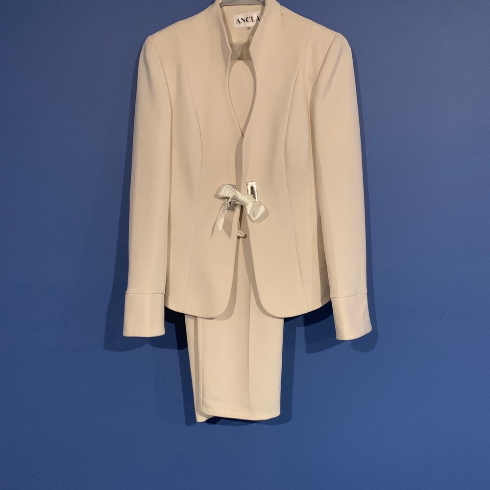 Ivory suit